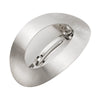Metal Geometric Spring Clip Hair Accessories Electroplating Oval Hollow Light Luxury Style
