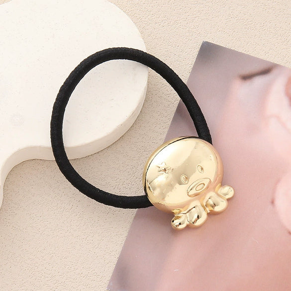 Metal Hair Ring And Hair Rope Zinc Alloy Cold Style Marine Animal Cartoon Electroplated Headwear