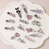 Metal Hairpin Heart Star Shape Handmade Sweet Girly Style Hair Accessories
