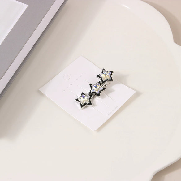 Metal Hairpin Heart Star Shape Handmade Sweet Girly Style Hair Accessories