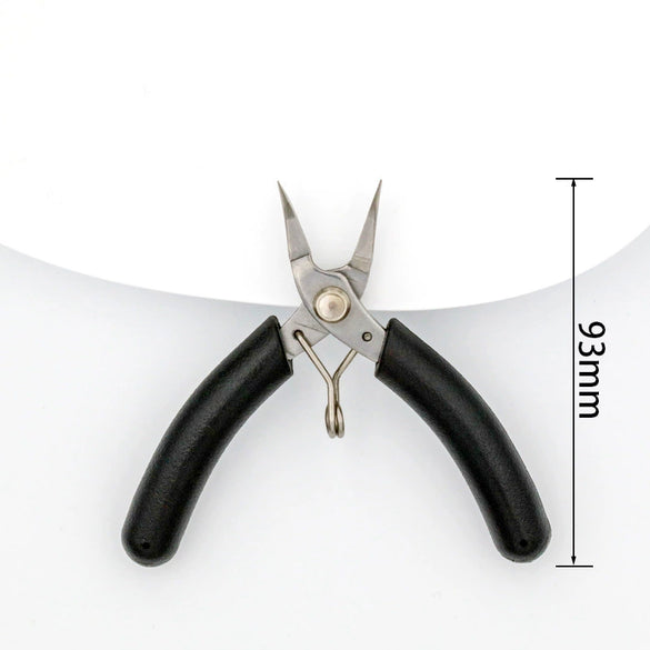 Metal Handmade Jewelry Pliers Versatile Model Pliers Toothless Pointed Nose Diagonal Cutting