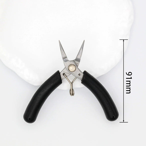 Metal Handmade Jewelry Pliers Versatile Model Pliers Toothless Pointed Nose Diagonal Cutting