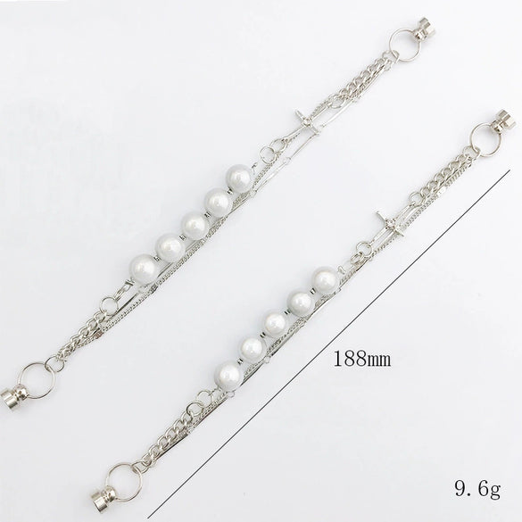 Metal Handmade Pentagram Dream Bead Bracelet Jewelry Accessories