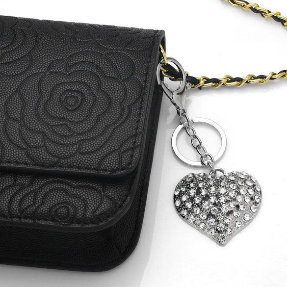 Metal Heart Keychain For Women