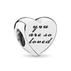 Metal Heartshaped Lettering Beads Accessories For Women's Fashion Diy Bracelet With Electroplating And Totem Design
