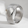 Metal Ins Style Geometric Electroplated Wide Bracelet