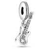 Metal Jewelry Accessories Hollow Rose Flower And Heart Shaped Padlock Two In One Charm Electroplated With Totem Pattern