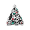 Metal Jewelry Accessories Hollow Rose Flower And Heart Shaped Padlock Two In One Charm Electroplated With Totem Pattern
