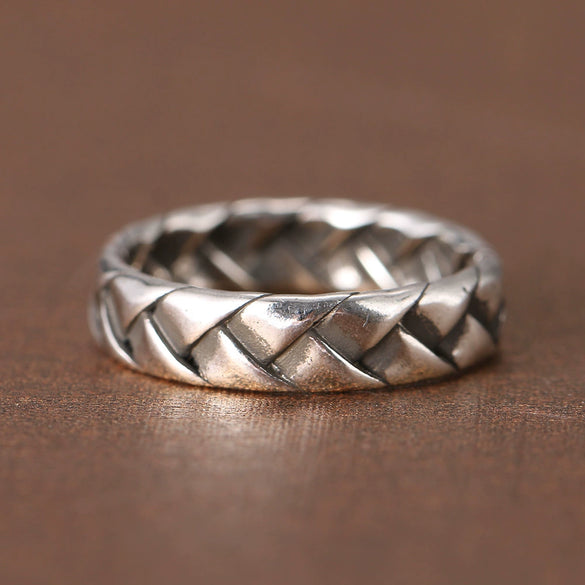 Metal Jewelry Open Couple Ring Punk Retro Style Heart Shape Alloy Electroplated