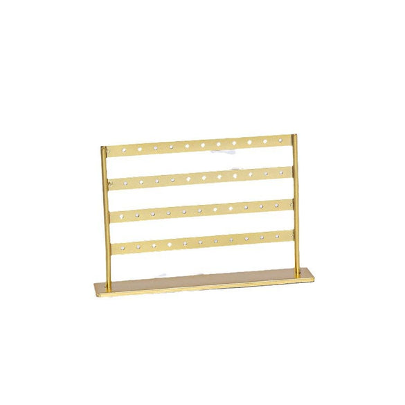Metal Jewelry Rack T Shape Splicing Earrings For Studio Shooting Display