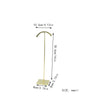 Metal Jewelry Rack Wrought Iron Advanced Sense Display Prop