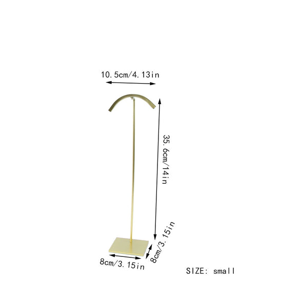 Metal Jewelry Rack Wrought Iron Advanced Sense Display Prop