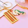 Metal Keychain Pendant With Ruyi Abacus Design For Women