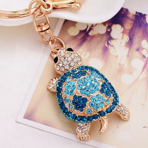 Metal Little Donkey Keychain For Women Diamondencrusted Bag Pendant