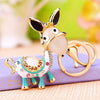 Metal Little Donkey Keychain For Women Diamondencrusted Bag Pendant
