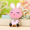 Metal Little Donkey Keychain For Women Diamondencrusted Bag Pendant