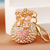 Metal Lucky Bag Pattern Car Keychain For Women Creative Bag Pendant