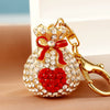 Metal Lucky Bag Pattern Car Keychain For Women Creative Bag Pendant