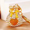 Metal Lucky Bag Pattern Car Keychain For Women Creative Bag Pendant