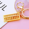 Metal Lucky Charm Abacus Women's Keychain Bag Pendant