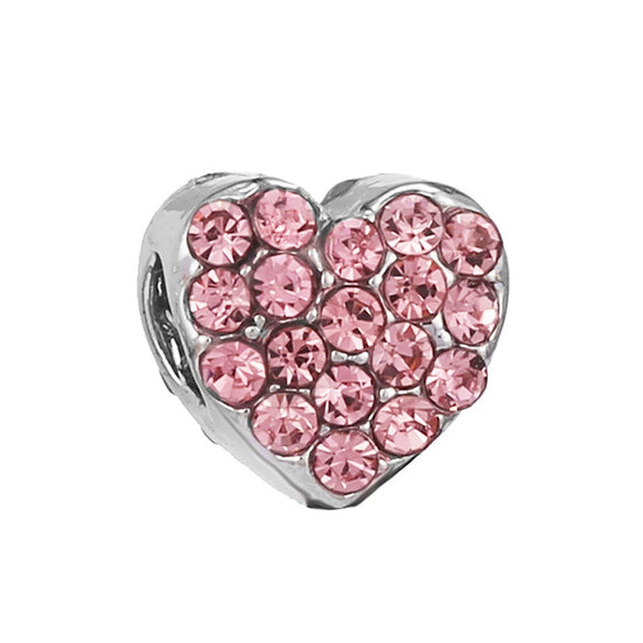 Metal Microinlaid Totem Pattern Large Hole Beads Jewelry Accessories For Girls' Fashion Bracelet With Electroplating Treatment