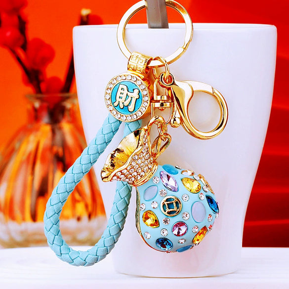 Metal National Tide Key Chain Ring For Women As Business Gift