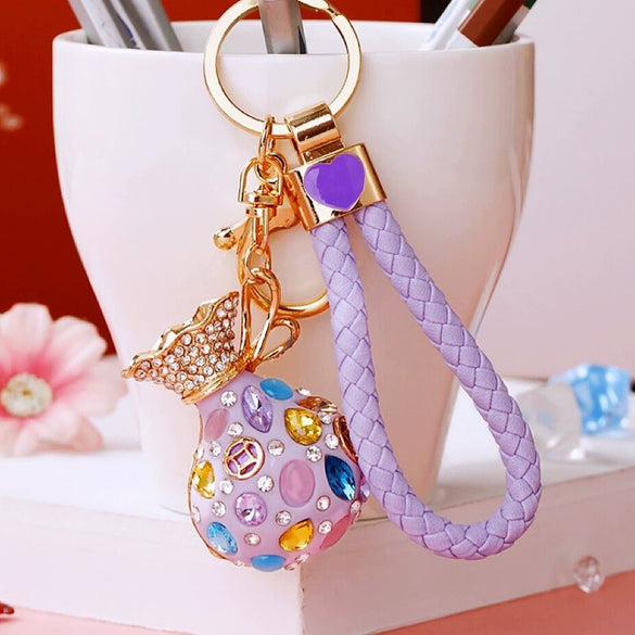 Metal National Tide Key Chain Ring For Women As Business Gift