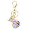 Metal National Tide Key Chain Ring For Women As Business Gift
