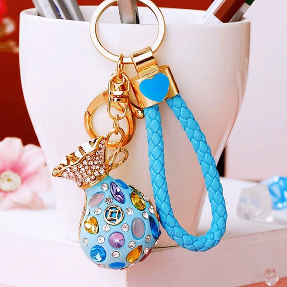 Metal National Tide Key Chain Ring For Women As Business Gift