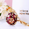 Metal National Tide Key Chain Ring For Women As Business Gift