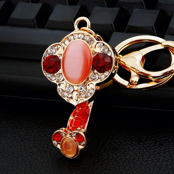 Metal National Tide Key Chain Ring For Women As Business Gift