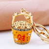 Metal National Tide Key Chain Ring For Women As Business Gift