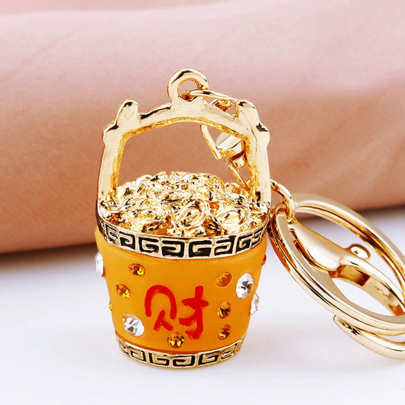 Metal National Tide Key Chain Ring For Women As Business Gift