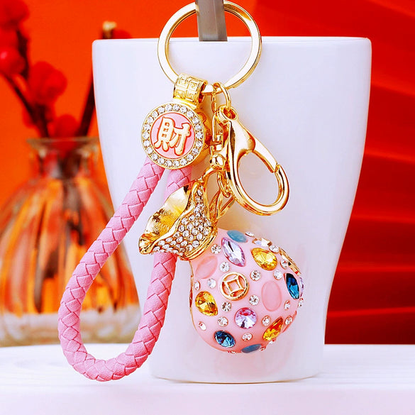 Metal National Tide Key Chain Ring For Women As Business Gift