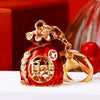 Metal National Tide Key Chain Ring For Women As Business Gift