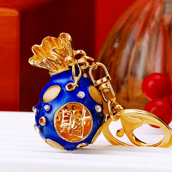 Metal National Tide Key Chain Ring For Women As Business Gift