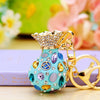 Metal National Tide Key Chain Ring For Women As Business Gift