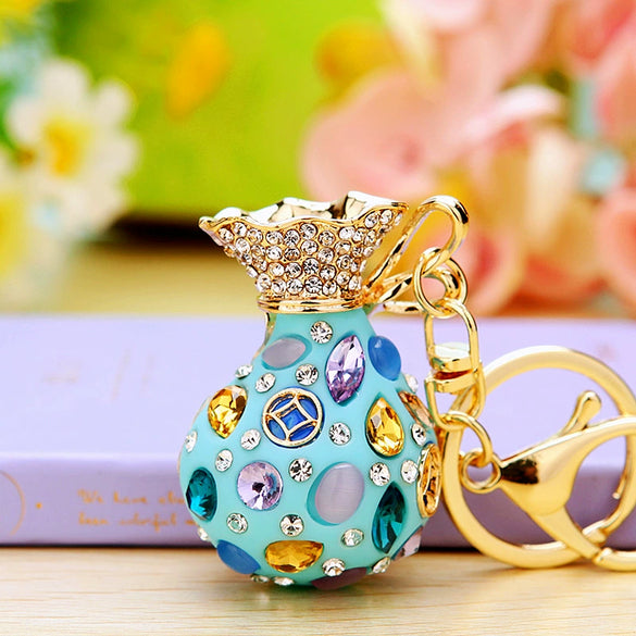 Metal National Tide Key Chain Ring For Women As Business Gift