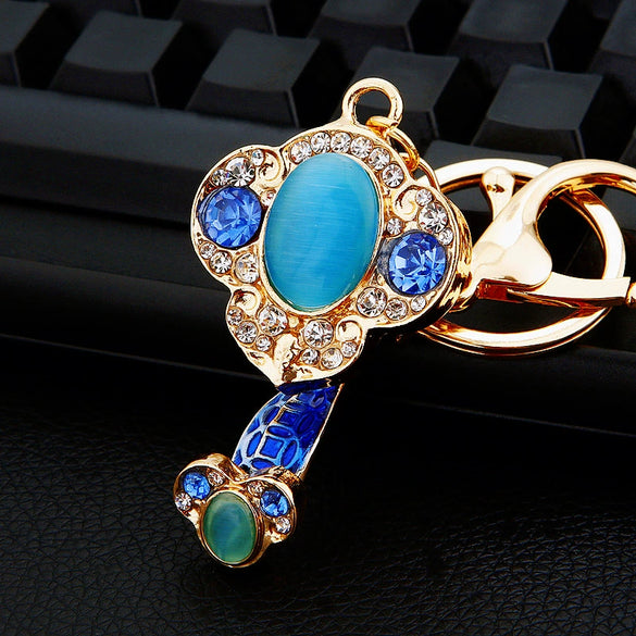 Metal National Tide Key Chain Ring For Women As Business Gift