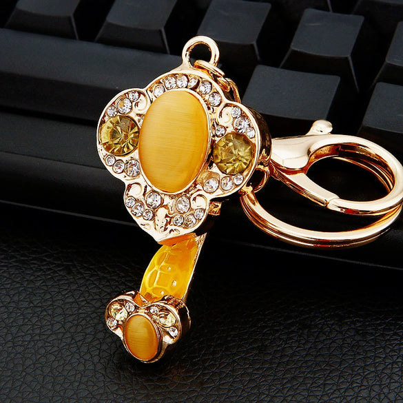 Metal National Tide Key Chain Ring For Women As Business Gift