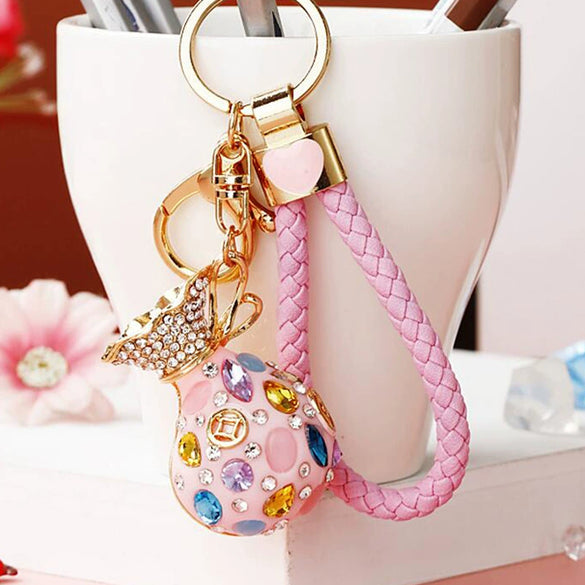 Metal National Tide Key Chain Ring For Women As Business Gift