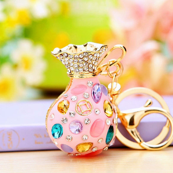 Metal National Tide Key Chain Ring For Women As Business Gift