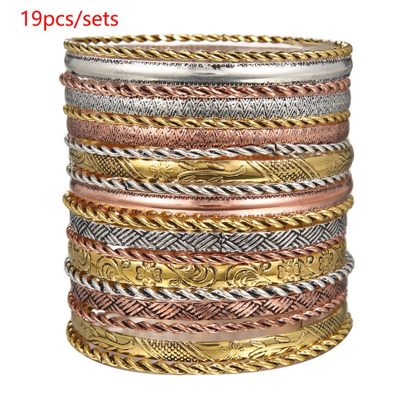 Metal Open Bracelet Iron Alloy Geometric Electroplated For Women And Unisex