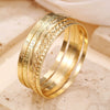 Metal Open Bracelet Iron Alloy Geometric Electroplated For Women And Unisex