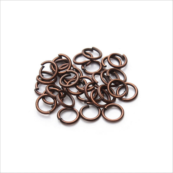 Metal Open Ring For Diy Jewelry Making With Electroplated Finish Wholesale Jewelry Accessory