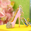 Metal Pearl Small Fragrant Style Key Chain Ring For Women As Bag Pendant