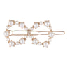 Metal Retro Geometric Rhinestone Star Moon Pearl Women's Hair Accessories Electroplating Hairpin