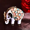 Metal Rhinestone Koala Bear Car Key Chain And Women's Bag Pendant