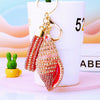 Metal Shell Conch Key Chain Pendant For Men And Women
