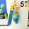 Metal Shell Conch Key Chain Pendant For Men And Women